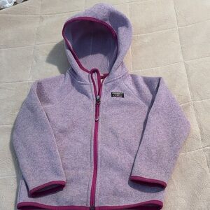 L.L. Bean Purple Jacket with Pink Trim